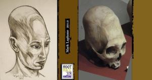 Skull at Museo Nacional de Arqueología Antropología e Historia del Perú
