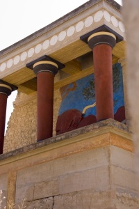 Knossos palace Crete